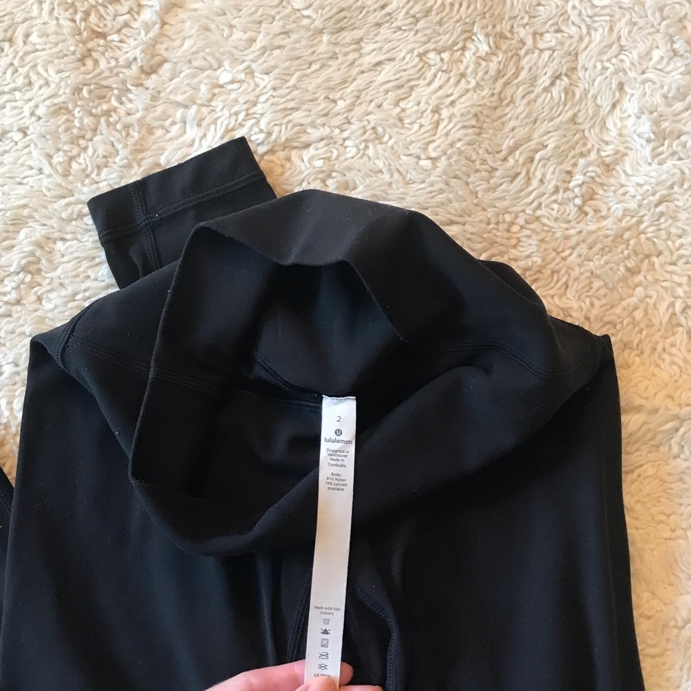 Lululemon Align Full Length Leggings Size 2 Black - Picture 4 of 4